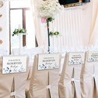 ChissNook Reserved Seating Chair Signs, This Row Is Reserved Pew Cloths Seating - Image 4