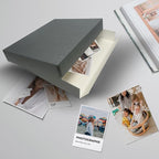 Lineco Museum Archival Storage Box, 16.75x20.75x3 in. Drop Front Design. - Image 7