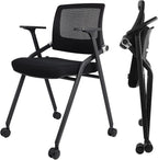 SLKJChr 2 Pack Foldable Office Chairs by SLKJChairs