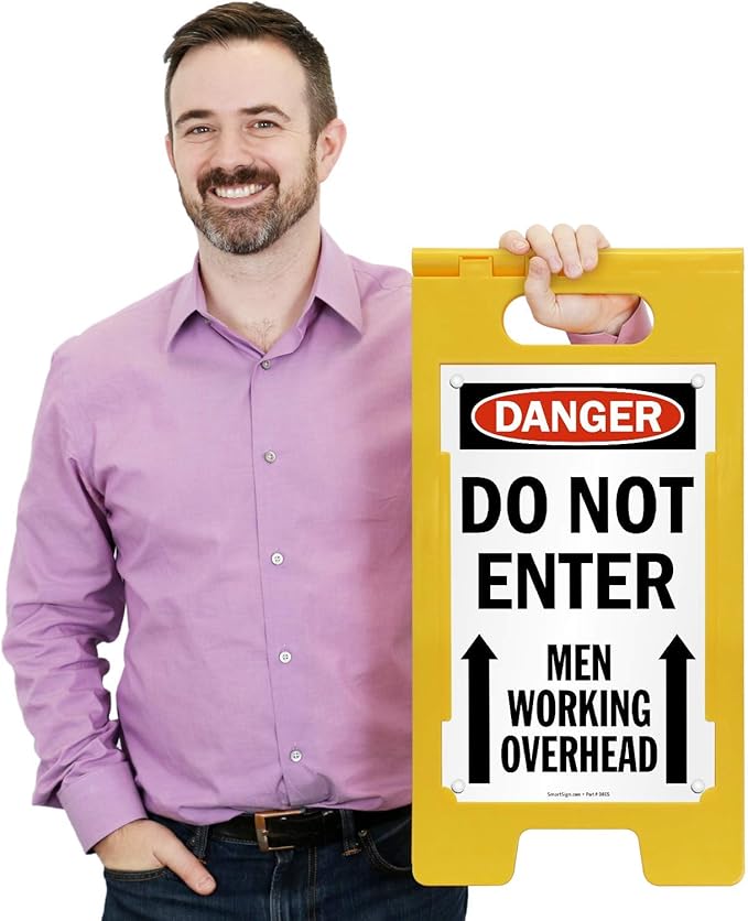 SmartSign 25 x 12 inch “Danger - Image 2