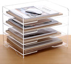 SANRUI Acrylic Paper Organizer Letter Tray - Image 9