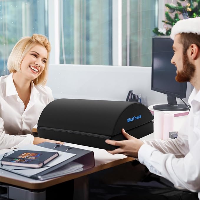 BlissTrends Foot Rest for Under Desk at Work-Versatile Foot Stool - Image 7