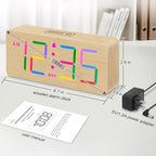 DreamSky Wooden Digital Alarm Clock - Image 7