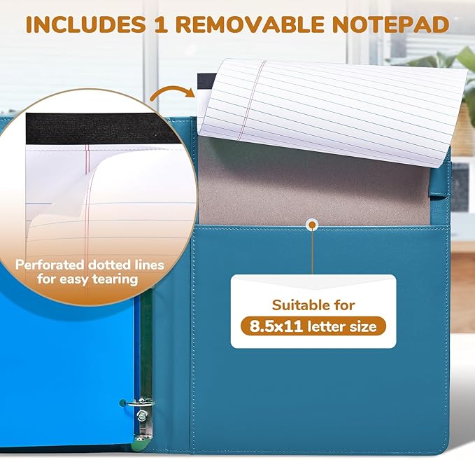 JoyCat 3 Ring Binder Clipboard - Image 6