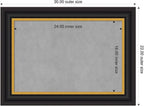 Amanti Art Black Framed Magnetic Board 22x30 Medium Vision Board - Image 2