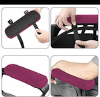 MOSISO Chair Armrest Pads, Memory Foam Home/Office Chair Arm Rest Covers Comfy - Image 3