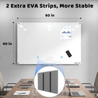 AFAMT Magnetic Dry Erase Board, 4mm Tempered Glass, Strong Magnetic Surface - Image 4