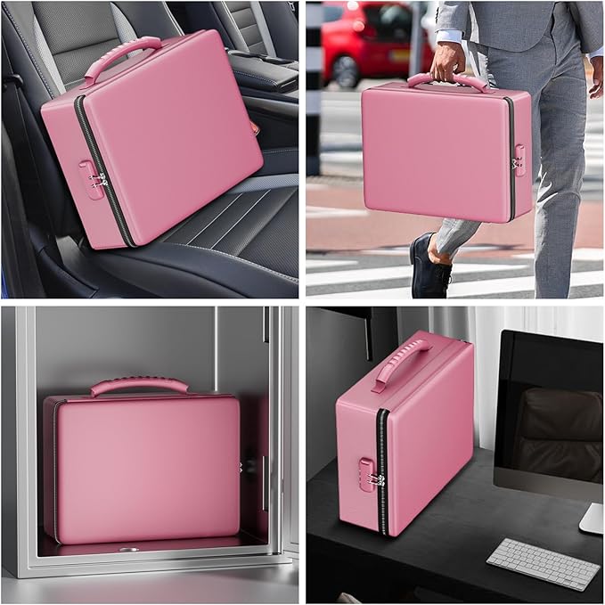 ENGPOW Fireproof Document Box, Hard Case File Box - Image 6