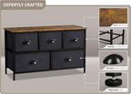 Sorbus Dresser with 5 Drawers - Image 4