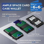 RUNBOX Slim Card Holder Wallet for Men, Minimalist RFID Blocking Wallet - Image 2