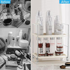 FSyueyun 2-Tier Bathroom Countertop Organizer, Tool-Less Installation Premium - Image 5