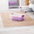 STERILITE 15 Qt ClearView Latch Storage Box, Stackable Bin - Image 6