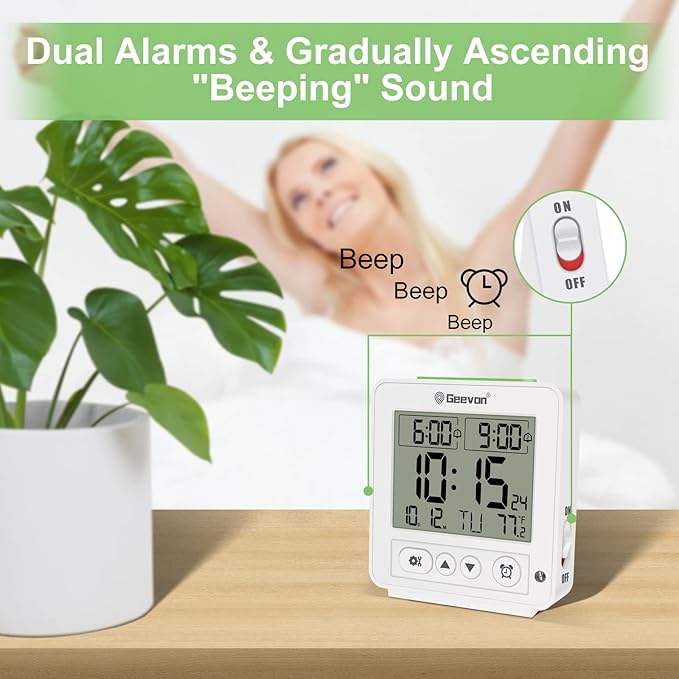 Geevon Atomic Travel Alarm Clock - Image 6