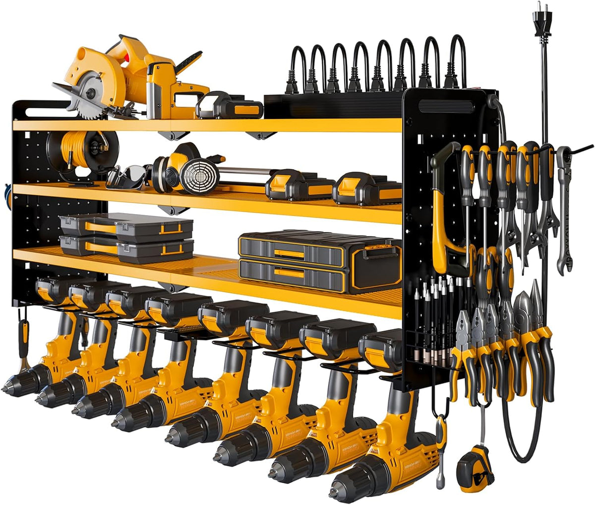 NattyDot Power Tool Organizer Wall Mount