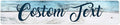 Custom Sign, Custom Street Sign, 11 Font Colors, 13 Font Styles, 4 Hole Options by MySignCenter