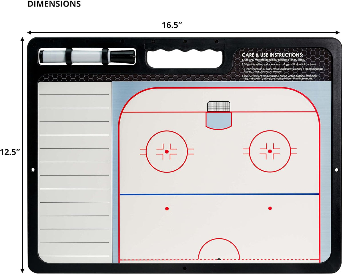 Murray Sporting Goods Premium Coaches Clipboard | Double-Sided Dry Erase Mark...