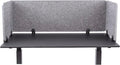 ReFocus™ Raw Clamp-On Acoustic Desk Divider – Reduce Noise and Visual by SStandUpDeskStore