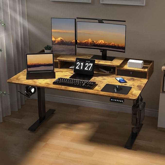 ExaDesk 55 x 30 Inch Electric Standing Desk - Image 7