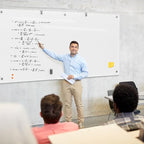 Large Glass Whiteboard, 96 x 48 Inches Magnetic Glass Dry Erase Board - Image 6