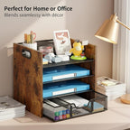 Boershun Wood Desk Organizer - Image 4