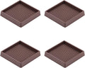 VOCOMO 3X3 Rubber Caster Cups, Non Slip Furniture Pads, Anti-Slip Furniture by VOCOMO