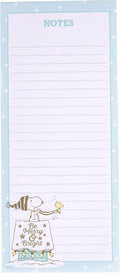 Graphique Merry Snoopy Holiday Magnetic Notepad | 100 Tear-Away Sheets | Grocery by GraphiquedeFrance
