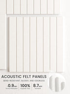 Bumusty Large Cork Board Alternative-36 x24 Felt Bulletin Board Tiles, - Image 3