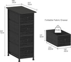 GiftGo Narrow Dresser Vertical Slim Dresser Chest of Drawers Skinny Storage - Image 2