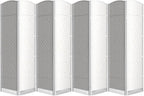 Cocosica Folding Room Divider, Weave Fiber Privacy Screen, Extra Wide Room by cocosica
