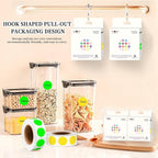 PARLAIM 2 Rolls 2000PCS 3/4" Round Circle Color-Code Dot Stickers, 2 Color - Image 7