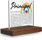 Principal Gifts, Inspirational Thank You Desk Sign by Pariveca