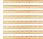 144 Packs Wooden Rulers, 12 Inch Double Sided Wood School Ruler - Image 2