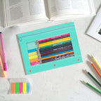 YoeeJob Pencil Pouch for 3 Ring Binder, Zipper Binder Pencil Pouches Bulk - Image 7
