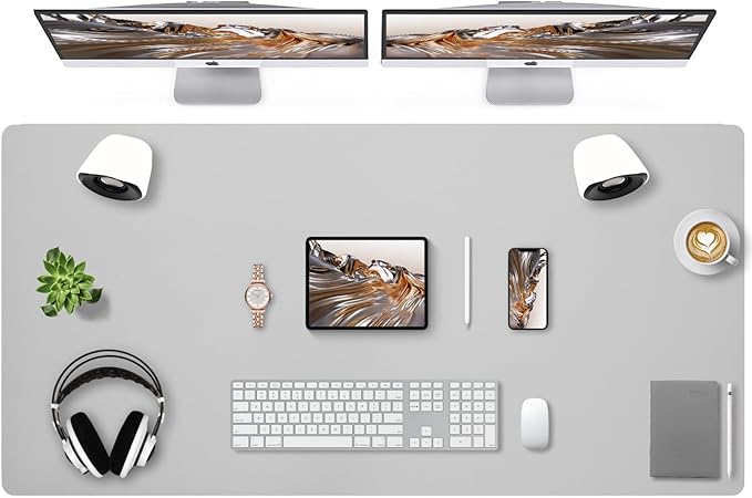 Bloss Large Desk Pad, 47.2" x 24" Desk Mat, Desk Pads on Top of Desks, Computer by Bloss