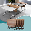 WYMHYZ Conference Table Flip Top Mobile Conference Room Tables, Folding by WYMHYZ