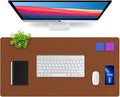 K KNODEL Desk Mat, Dual-Sided Office Desk Pad, Waterproof Desk Mat by K+KNODEL