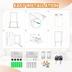 Enclosed Bulletin Board with Locking Door, Outdoor Bulletin Board Weatherproof - Image 6