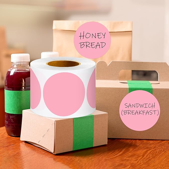 3 Inch Round Color Coding Labels - Image 6