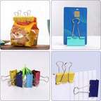 Ufmarine Large Binder Clips 1.6 Inch, Colored Big Paper Clips - Image 6