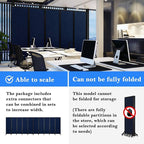 Upgrade Version Room Partition and Divider, Freestanding Rolling Dividers - Image 3