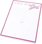 Graphique Large Notepad, Future is Female – 6" x 8", Cute Notepad - Image 2