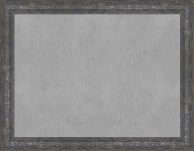 Amanti Art Grey Framed Magnetic Board 21x27 Medium Vision Board by AmantiArt