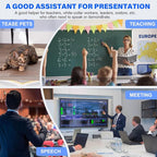 2-in-1 USB Type C Presentation Clicker Wireless Presenter Remote - Image 7