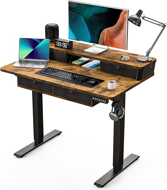 Kingant 40 x 24 Inch Electric Standing Desk by KINGANT