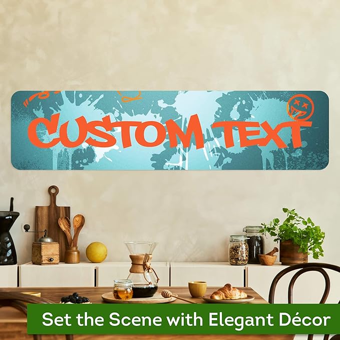 Custom Sign, Custom Street Sign, 11 Font Colors, 13 Font Styles, 4 Hole Options - Image 4