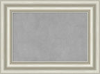 Amanti Art Silver Framed Magnetic Board 18x24 Small Vision Board by AmantiArt