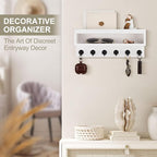 Lucundm Key and Mail Holder Wall Mount, Key Hanger - Image 5