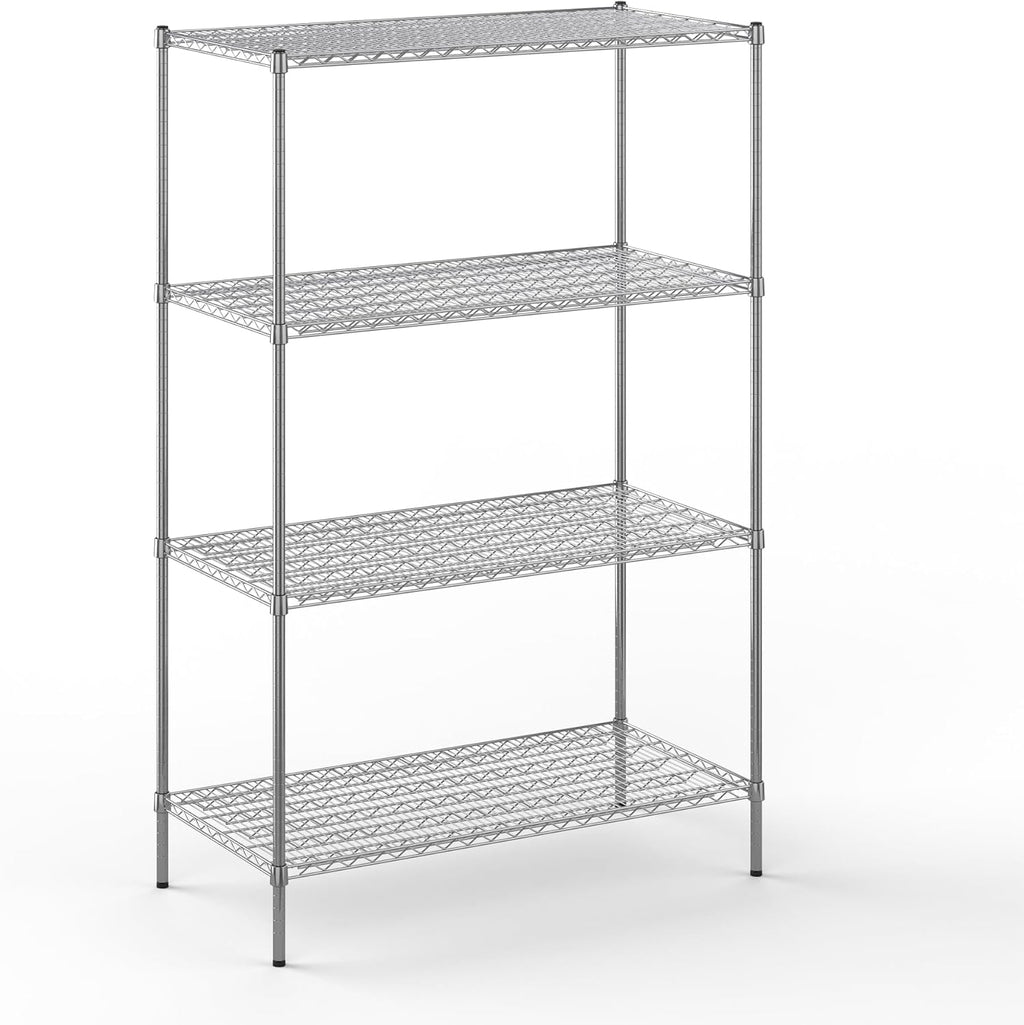 Regal Altair 24" Deep x 48" Wide x 74" Height Wire Shelving Kit | 4-Tier | NSF