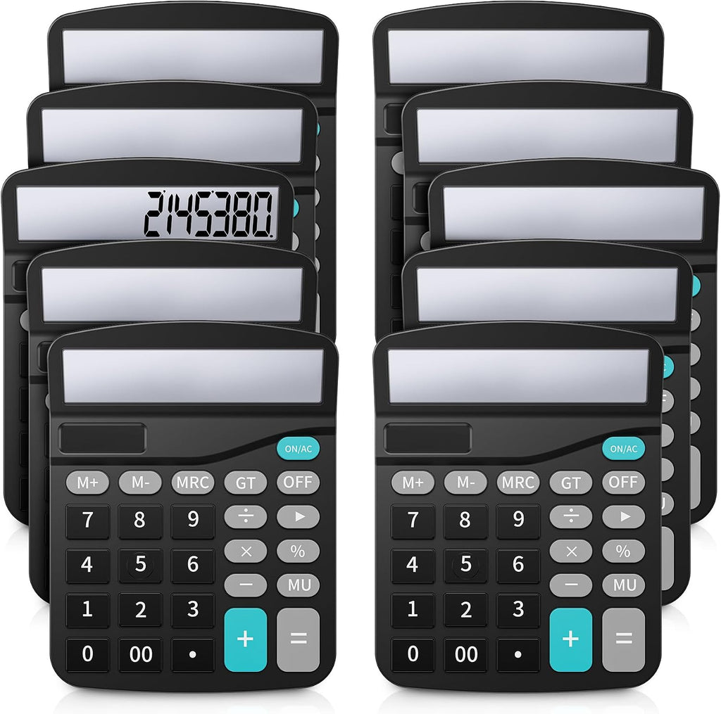 Lichamp Desk Calculators with Big Buttons and Large Display, Office Desktop