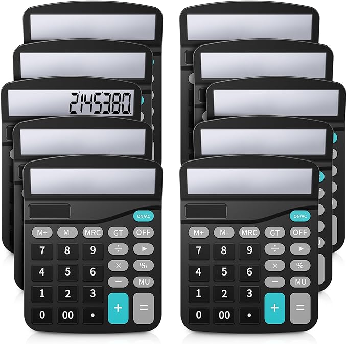 Lichamp Desk Calculators with Big Buttons and Large Display, Office Desktop by Lichamp
